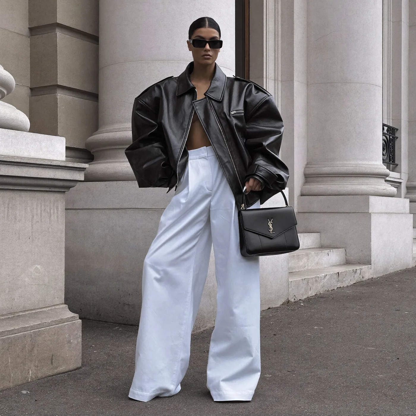 Woman wearing Buneri biker noi borkabat divat 9
